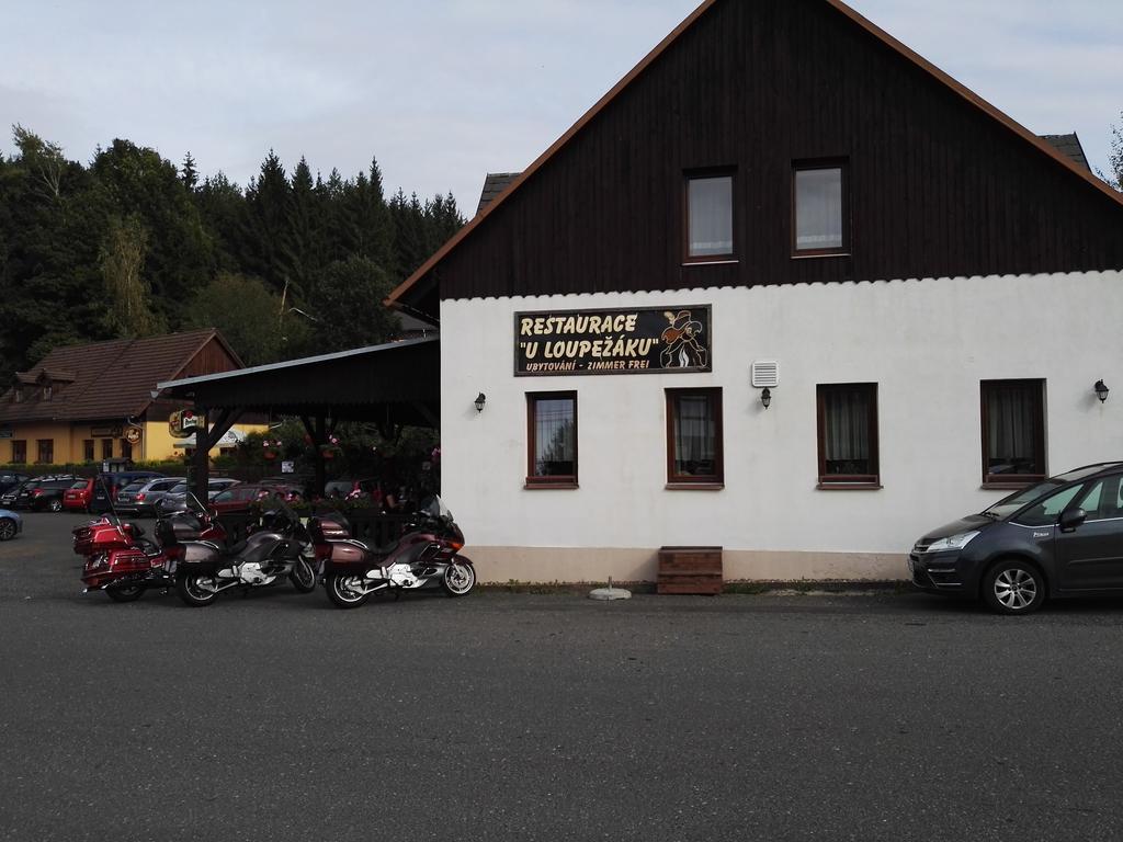 Pension U Loupezaku Otel Jetřichovice Dış mekan fotoğraf